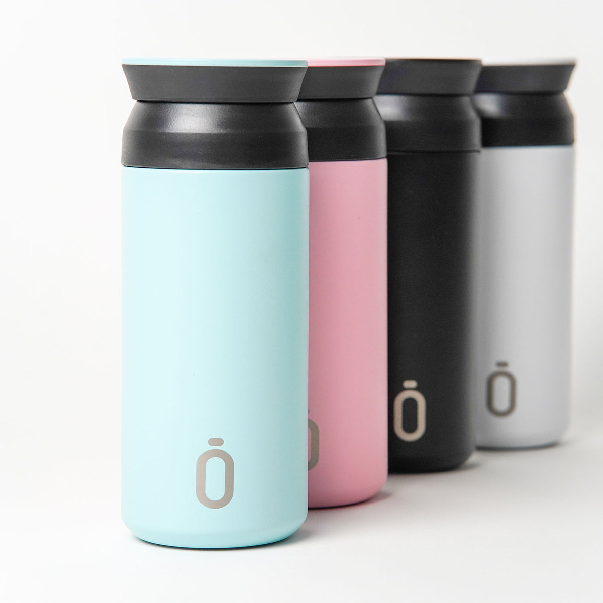 Reusable Ceramic Coated Water Bottle And Hot Drink Travel Mug Thermos