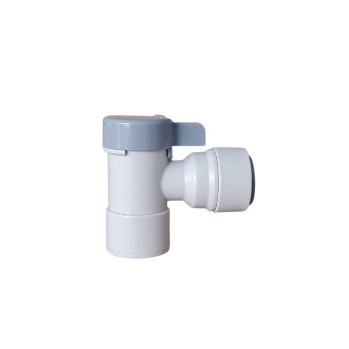 Hommix Double O Ring RO (Reverse Osmosis) Tank Valve 1/4" BSP - 3/8" Push Fitting - Hommix UK