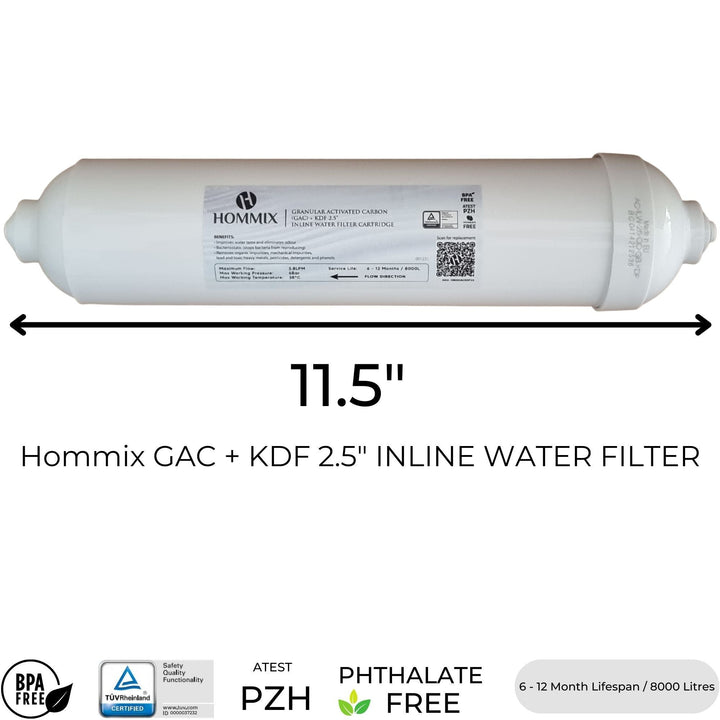 Hommix Venezia 3-Way Tap & Advanced Single Filter Under-sink Drinking Water & Filter Kit - Hommix UK