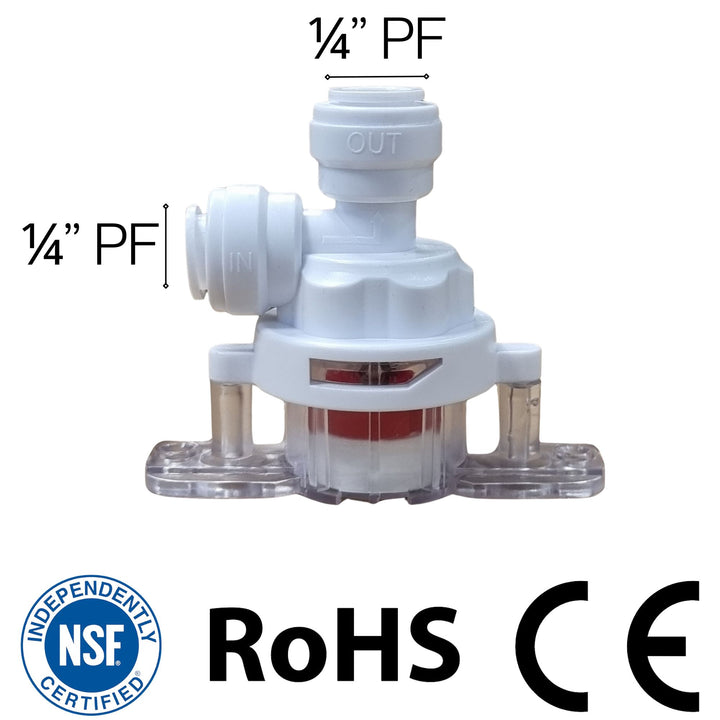 Hommix Double O-Ring RO (Reverse Osmosis) Automatic Leak Stopper