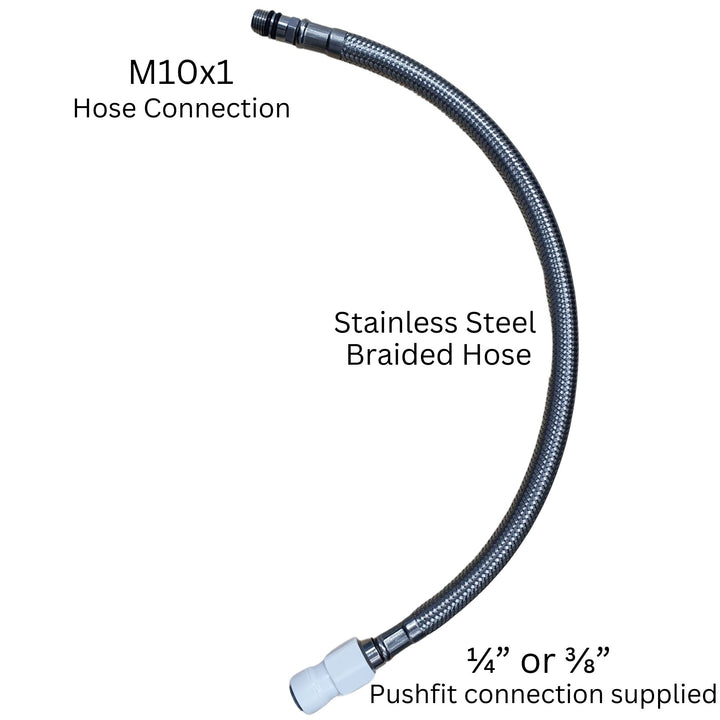 Hommix Filtration System Tap Connector Tail Hose (M10x1)