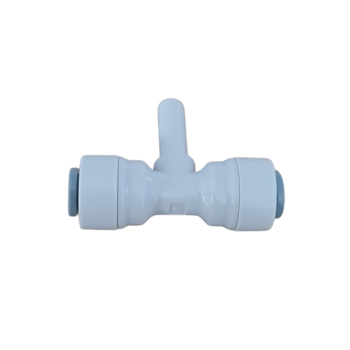 Straight 1/4" Push Fits to 1/4" Stem Tee Connection - Hommix UK