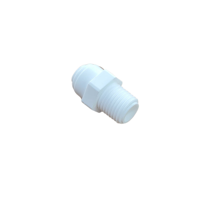 Double O ring 1/4 Push Fit to 3/8 Push Fit Tee Connector Double O ring 1/4 Push Fit to 3/8 Push Fit Tee Connector