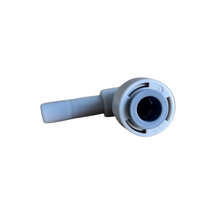 Hommix Double O Ring 1/4" Push Fit to 1/4" Stem Elbow