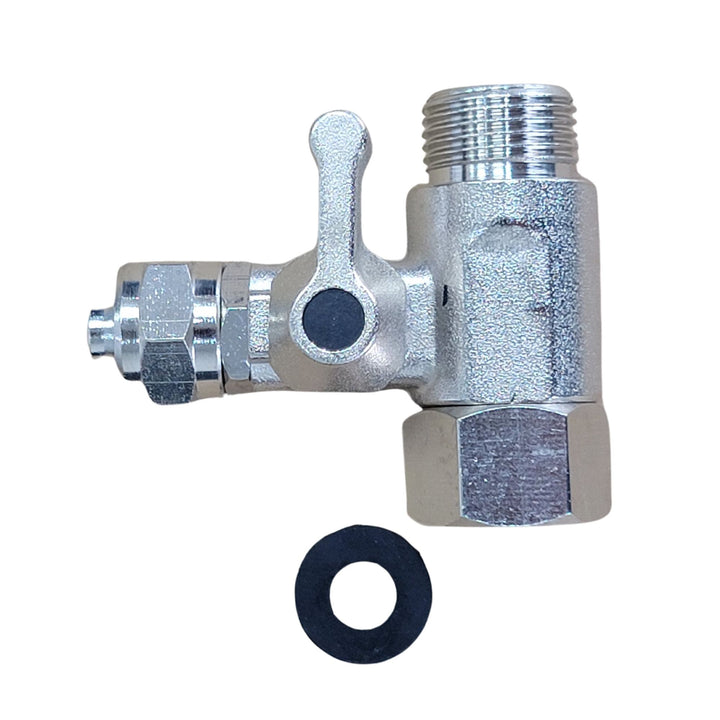 Hommix 3/8″ Feed In Valve Male & Female - 3/8" Jaco