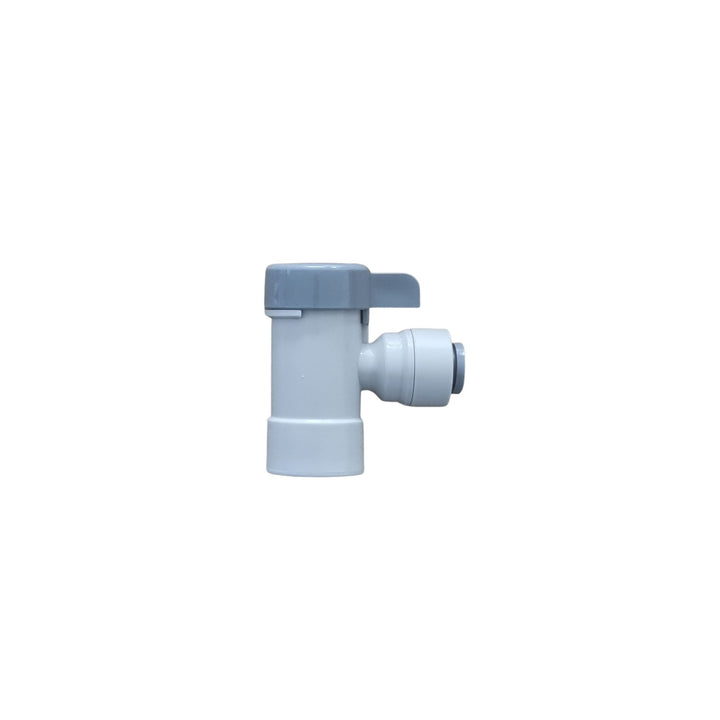 Hommix Double O Ring RO (Reverse Osmosis) Tank Valve 1/4" BSP - 1/4" Push Fitting - Hommix UK