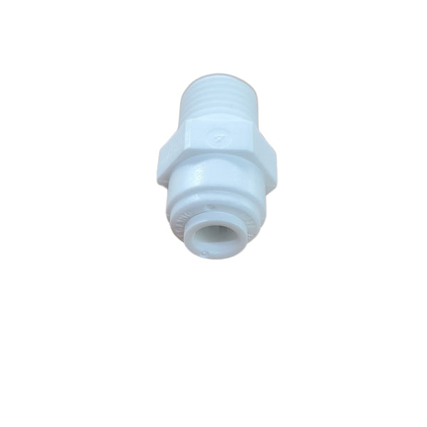 Hommix 1/4" Push Fit to 1/4" Male Thread Straight Connection