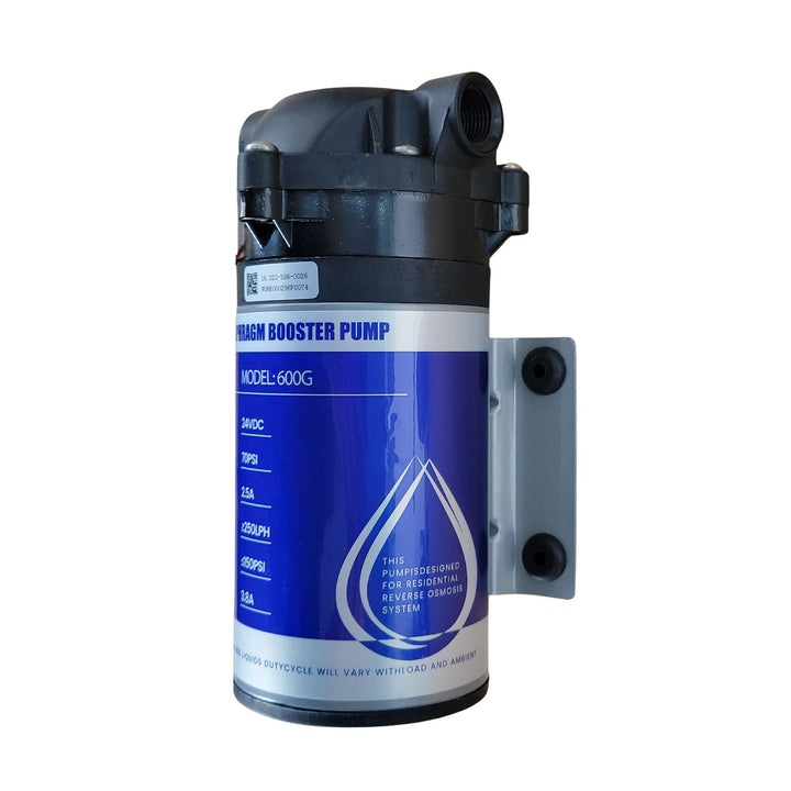 Hommix 600GPD Diaphragm Self Priming Booster Pump for Reverse Osmosis (RO) Systems