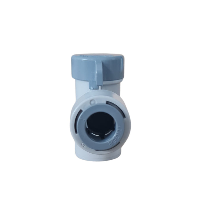 Hommix Double O Ring RO (Reverse Osmosis) Tank Valve 1/4" BSP - 3/8" Push Fitting - Hommix UK