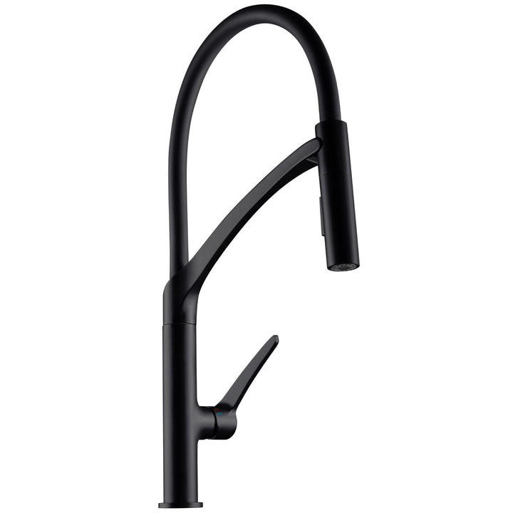 Hommix Rubineta Ultima-50 Full Black Pull Out Kitchen Mixer (BK)