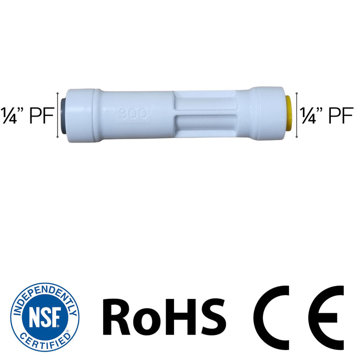 Hommix 1/4" Push Fit to 1/4" Push Fit 300CC Flow Restrictor - Hommix UK