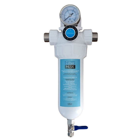 Filtermax Weida Puricom FilterMax Whole House 40 μm Mesh Filter – Hommix UK