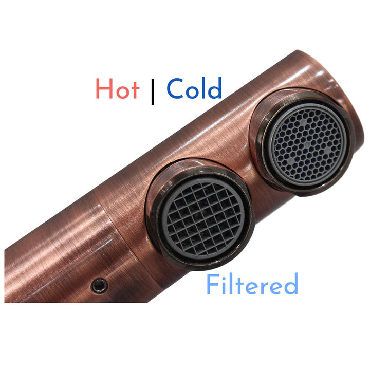 Hommix Picasso Copper 3-Way Tap (Triflow Filter Tap) - Hommix UK