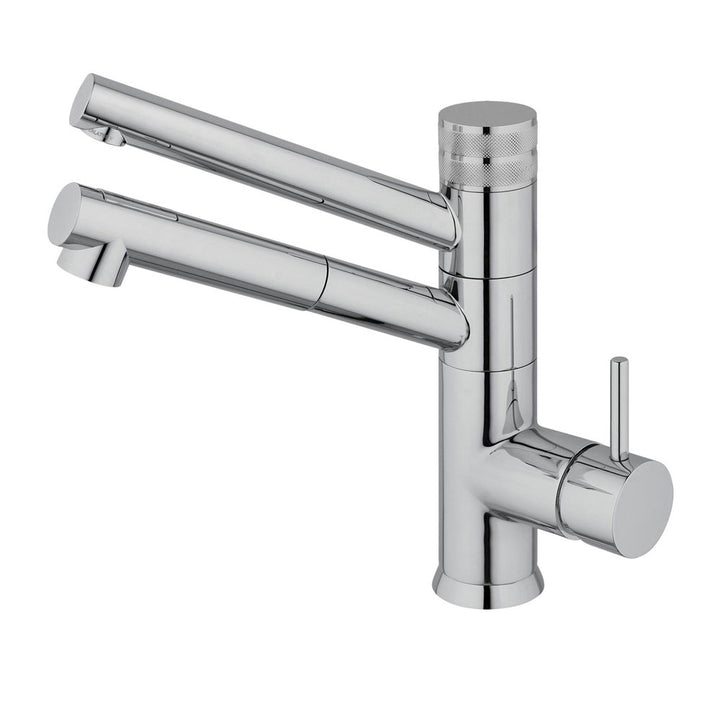 Hommix Sicilia Chrome 3-Way Pull-Out Tap & Advanced Single Filter Under-sink Drinking Water & Filter Kit - Hommix UK
