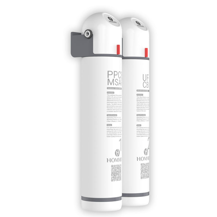 Hommix Ultra UF & Softening Drinking Water Filter with Pardenia Chrome