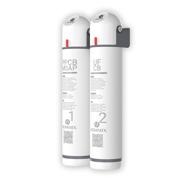 Hommix Ultra UF & Softening Drinking Water Filter with Pardenia Chrome