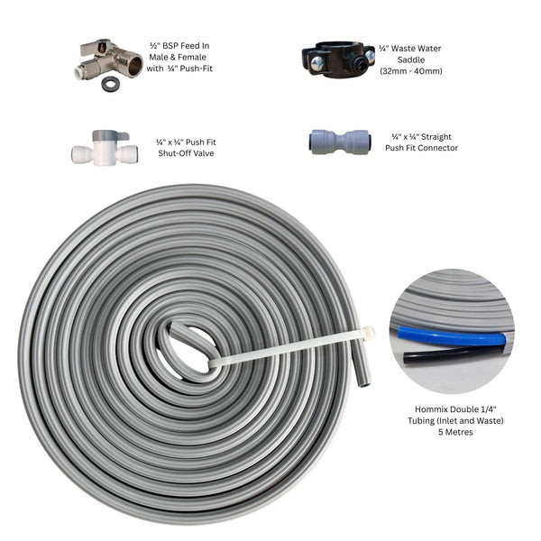 Hommix Countertop RO Installation / Reinstallation Kit