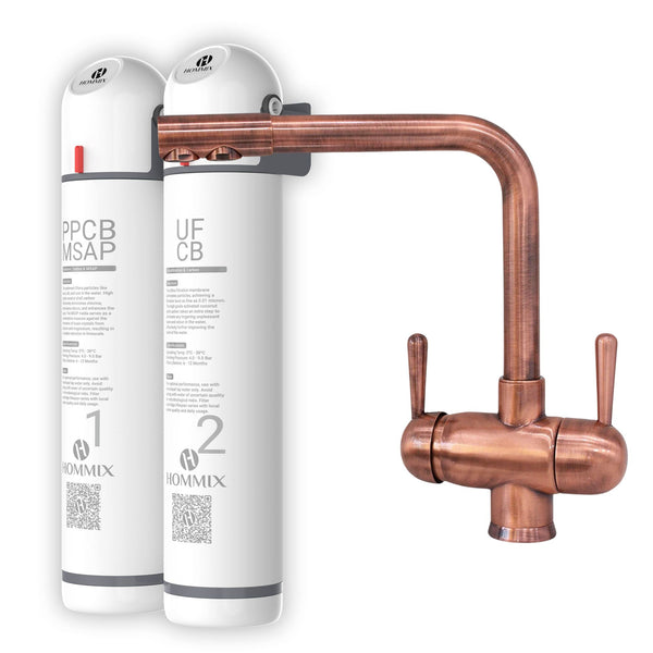 Hommix Ultra UF & Softening Drinking Water Filter with Parma Copper
