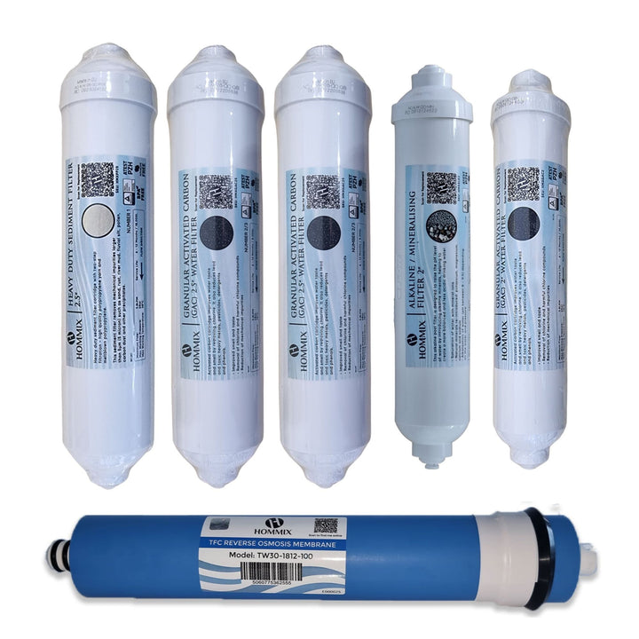 Hommix M800 Replacement Filter Sets