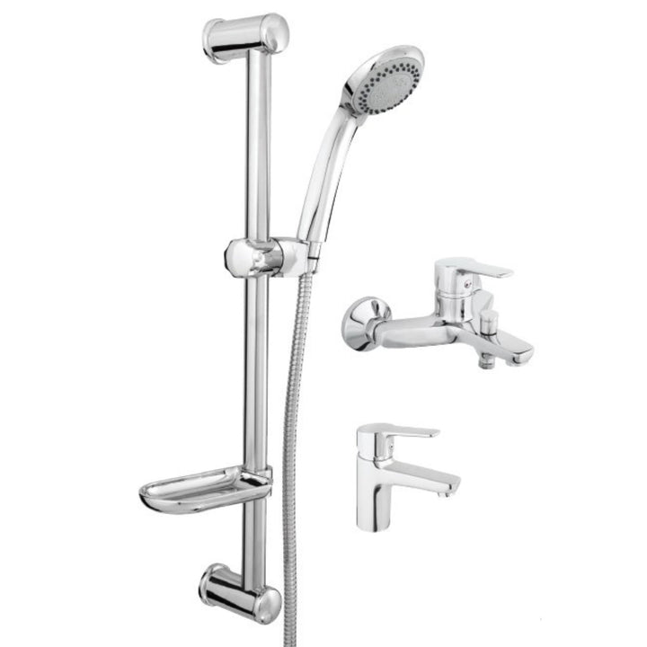 Hommix Rubineta Uno-10 + Uno-18 + Varianta – Delta Shower & Bathroom Set