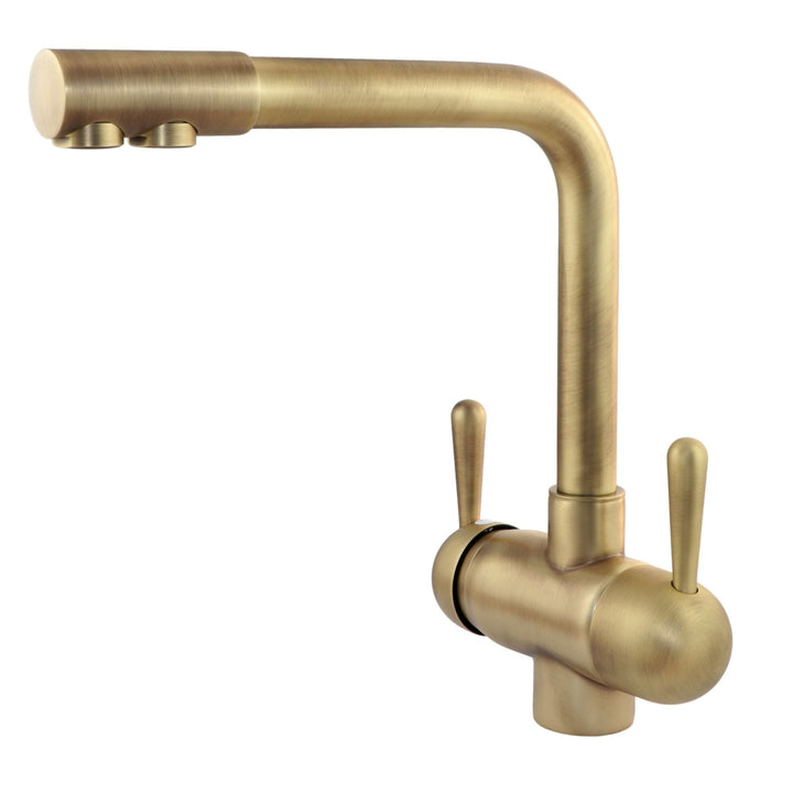 Hommix Parma Bronze 3-Way Tap & Advanced Single Filter Under-sink Drinking Water & Filter Kit - Hommix UK