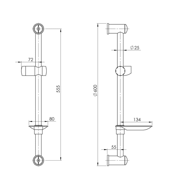 Hommix Rubineta Varianta + Delta Shower Set