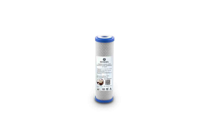 Hommix Carbon Block Water Filter Cartridge (CTO) 2.5" x 10"