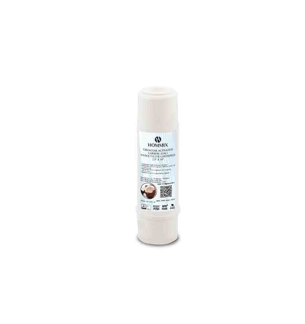 Hommix Granular Activated Carbon (GAC) Water Filter Cartridge 2.5" x 10"