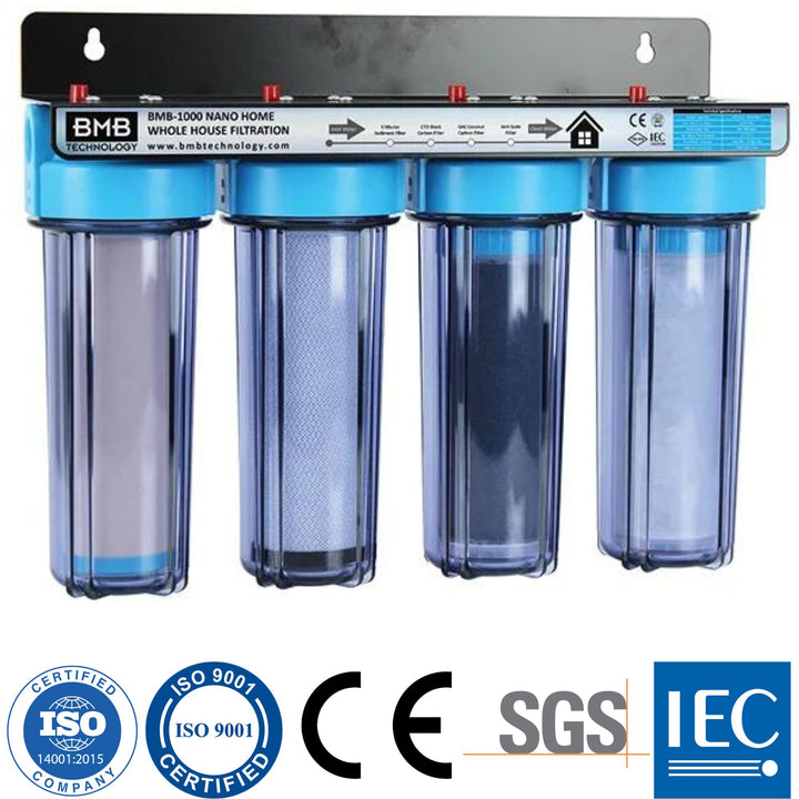 BMB-1000 Hydra Whole House Water Filtration System (Point-of-Entry) - Hommix UK