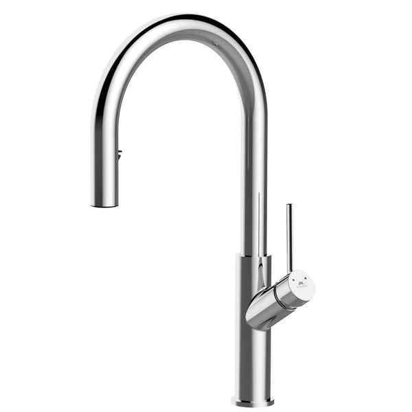 Hommix Rubineta Bona-33 PO Spout Pull Out Kitchen Mixer