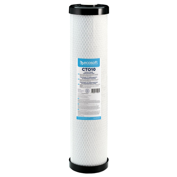 Ecosoft Coconut Shell Carbon Block Filter 4.5″×20″ (CTO) (CHVCB4520ECO)
