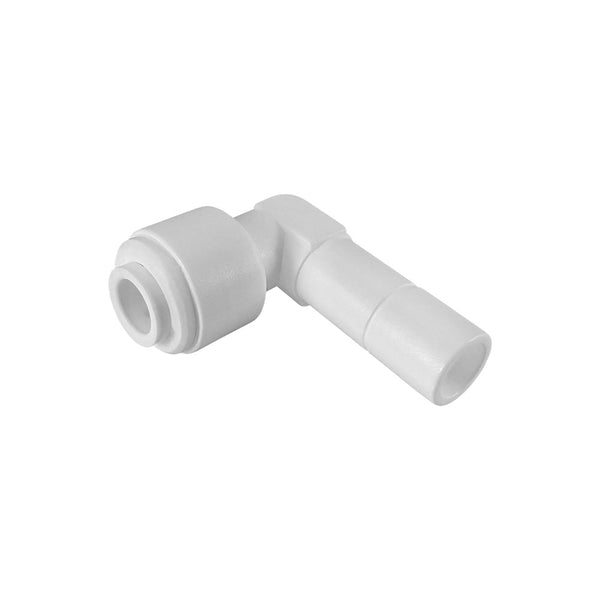 1/4" Push Fit to 3/8" Stem Elbow - Hommix UK