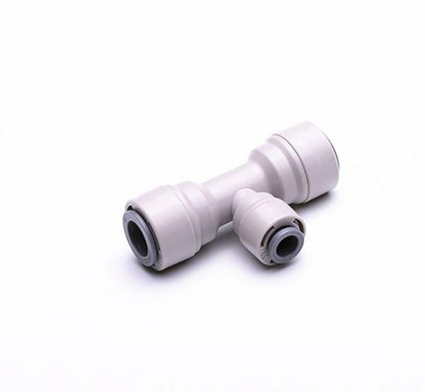 3/8" Push Fit Straight to 1/4" Push Fit (Tee Connection) - Hommix UK