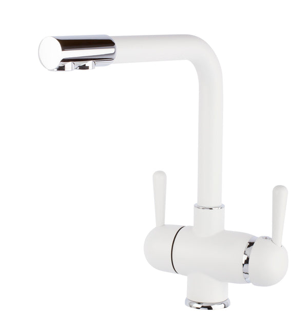 Hommix Parma White 3-Way Tap (Triflow Filter Tap) - Hommix UK