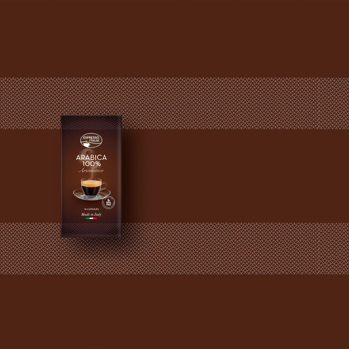 Arabica - Espresso Italia Coffee Pod for Hommix EspressRO (Pack of 16) - Hommix UK