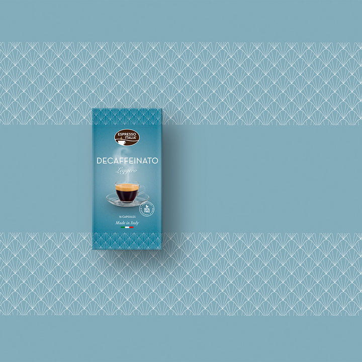 Decaffeinato - Espresso Italia Coffee Pod for Hommix EspressRO (Pack of 16) - Hommix UK