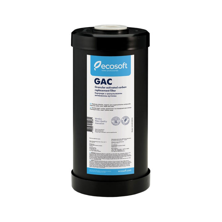 Ecosoft 4.5" х 10" GAC (Granular Activated Carbon) Replacement Filter - Hommix UK