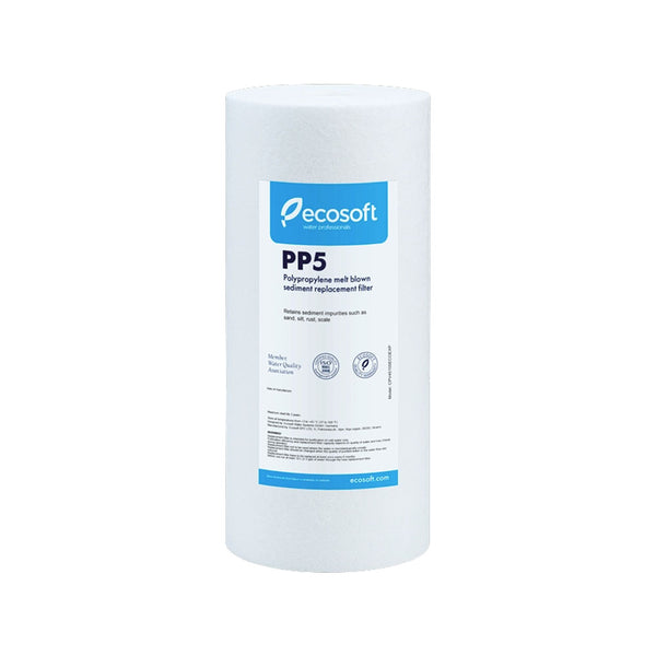 Ecosoft 4.5" × 10" PP Melt Blown Sediment (5 Micron) Replacement Filter - Hommix UK