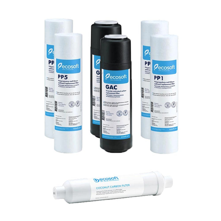 Ecosoft Reverse Osmosis 1 Year Bundle Pack (Reverse Osmosis - RO5 System) - Hommix UK
