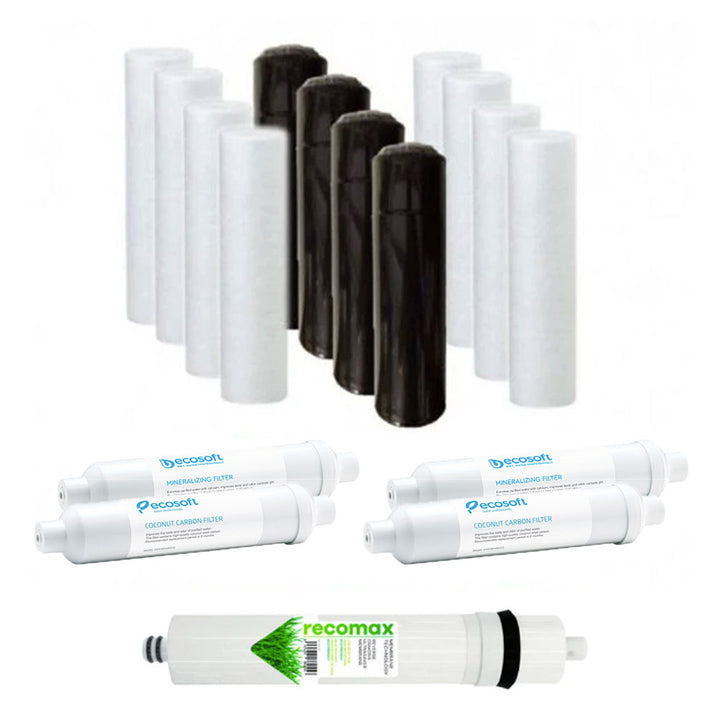 Ecosoft Reverse Osmosis 2-Year Bundle Pack (for Ecosoft 6 Stage Systems - RO6) - Hommix UK