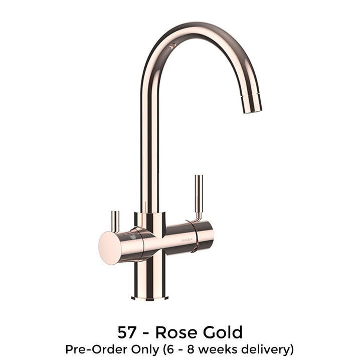 Guglielmi Chrome PURA Filtered Still + Sparkling Kitchen Tap (5-in-1 ) - Hommix UK
