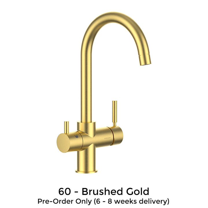 Guglielmi Chrome PURA Filtered Still + Sparkling Kitchen Tap (5-in-1 ) - Hommix UK