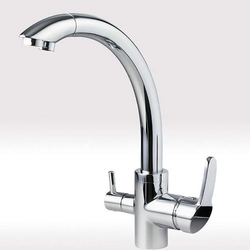 Hommix Vega Chrome 3-Way Tap (Triflow Filter Tap) - Hommix UK