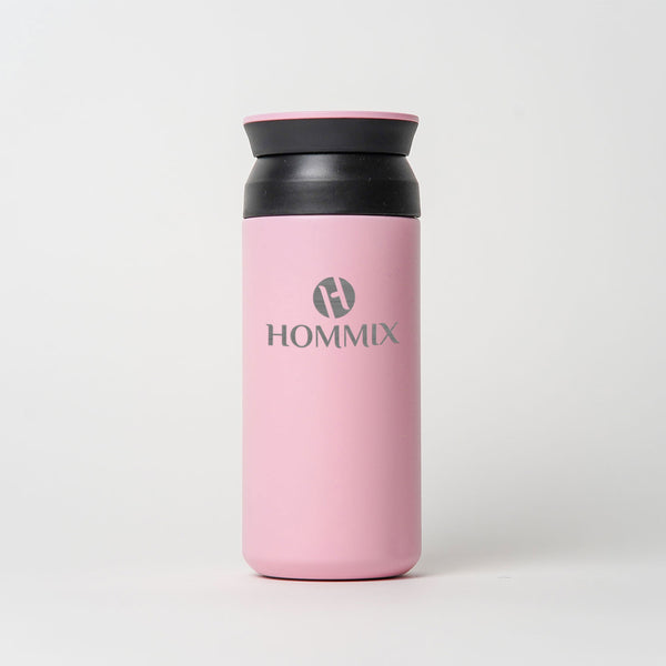 Hommix Ceramic Coated Travel Cup 350ml - Pink - Hommix UK