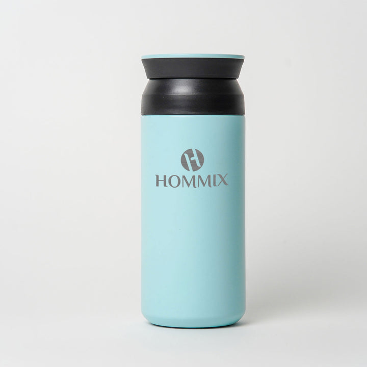 Hommix Ceramic Coated Travel Cup 350ml - Turquoise - Hommix UK