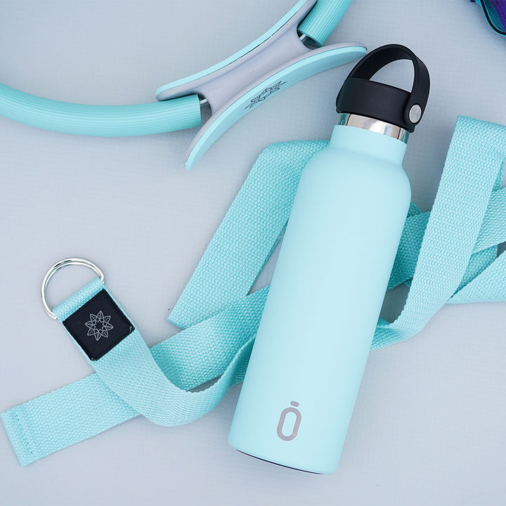 Hommix Ceramic Coated Reusable Bottle 600ml - Turquoise - Hommix UK