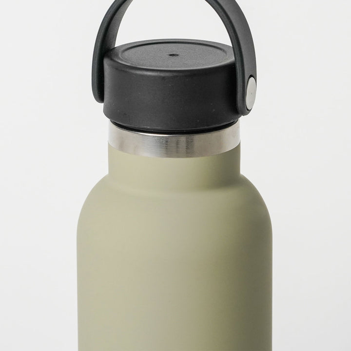 Hommix Ceramic Coated Reusable Bottle 600ml - Khaki - Hommix UK