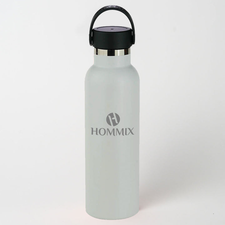 Hommix Ceramic Coated Reusable Bottle 600ml - White - Hommix UK