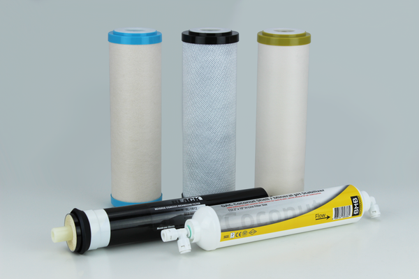 Replacement Filter Set for BMB HP-105 LX PRO - Professional High Pressure 5-Filter Luxury Under Sink RO Water Filter System - Hommix UK