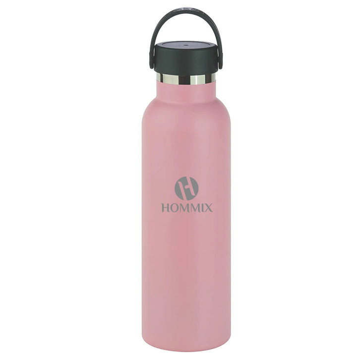 Hommix Ceramic Coated Reusable Bottle 600ml - Pink - Hommix UK